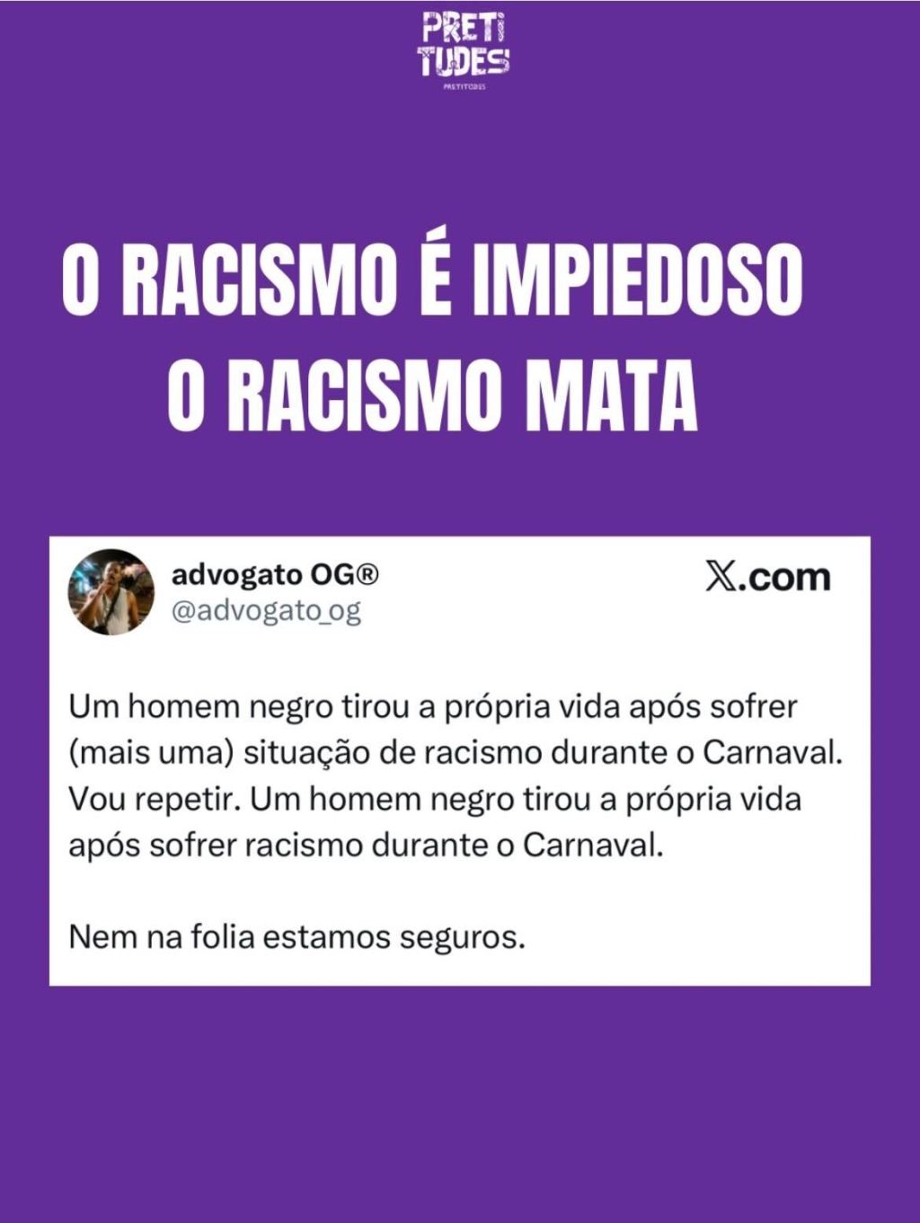 O capitalismo patriarcal é&nbsp;racista