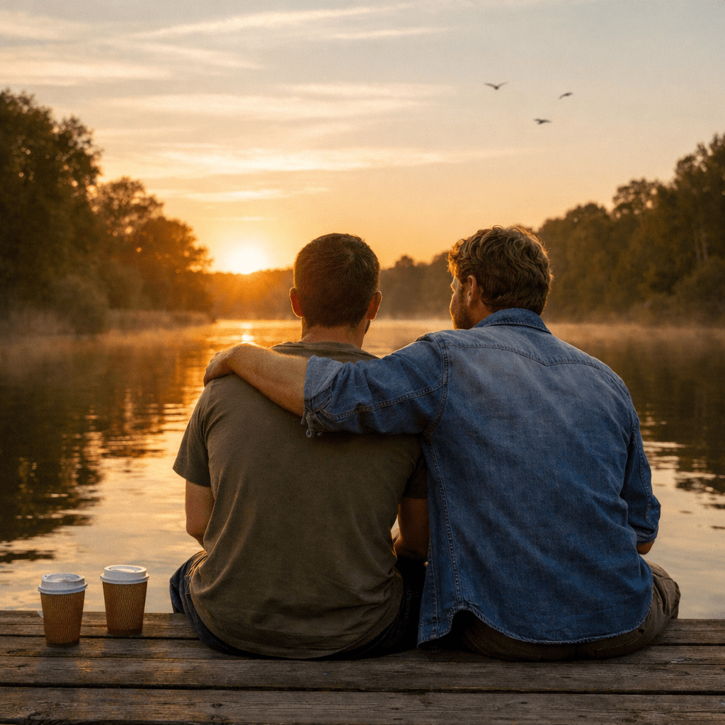 Homens, quem vocês eram antes do mundo ditar quem vocês deveriam&nbsp;ser?